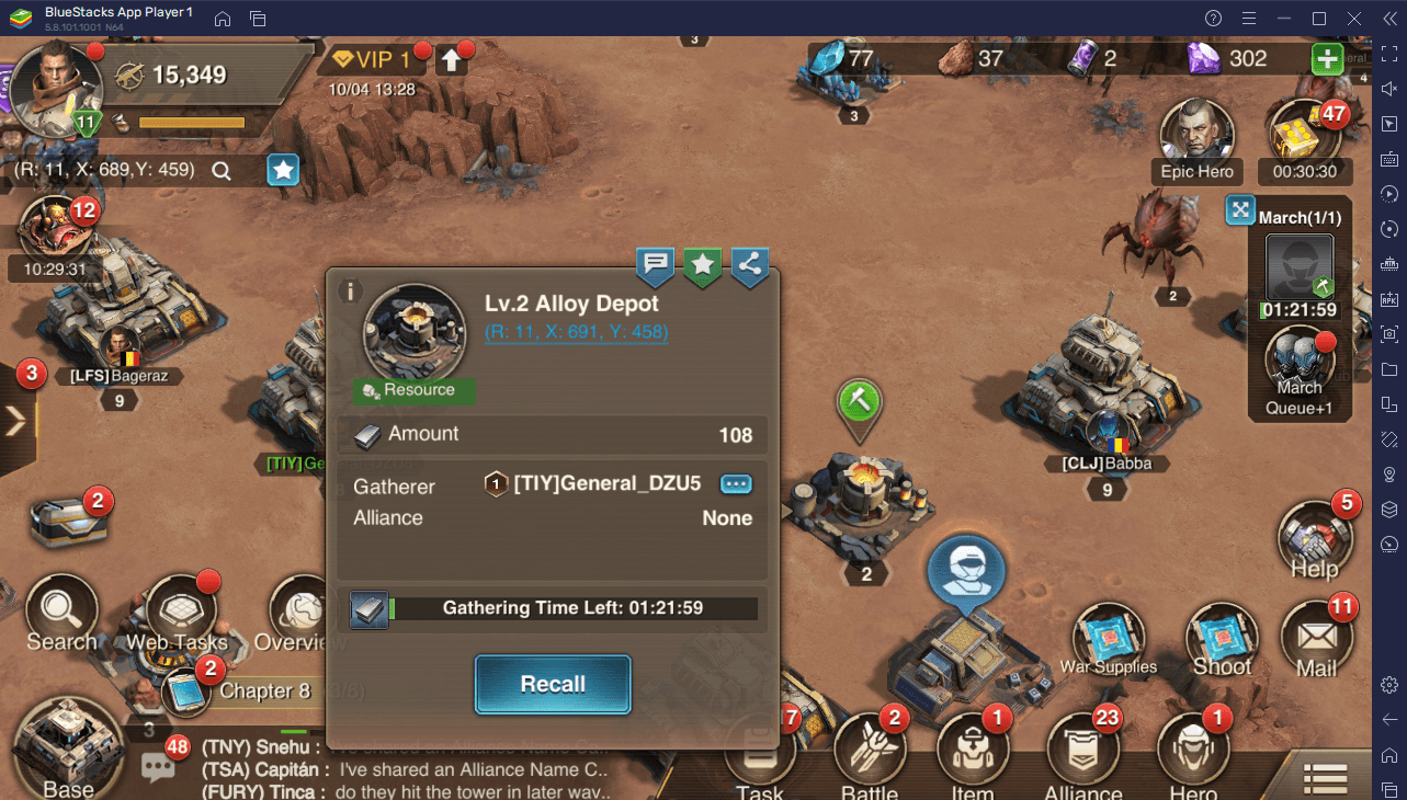 How to Get More EXP, Quartz, Rare Earth and More in Marsaction: Infinite Ambition