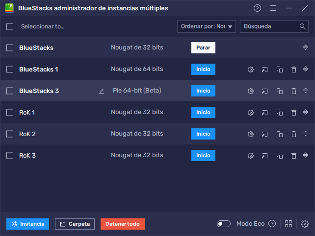 Actualización 5.5 de BlueStacks - Ordena y Limpia tus Instancias con el Nuevo Organizador de Instancias