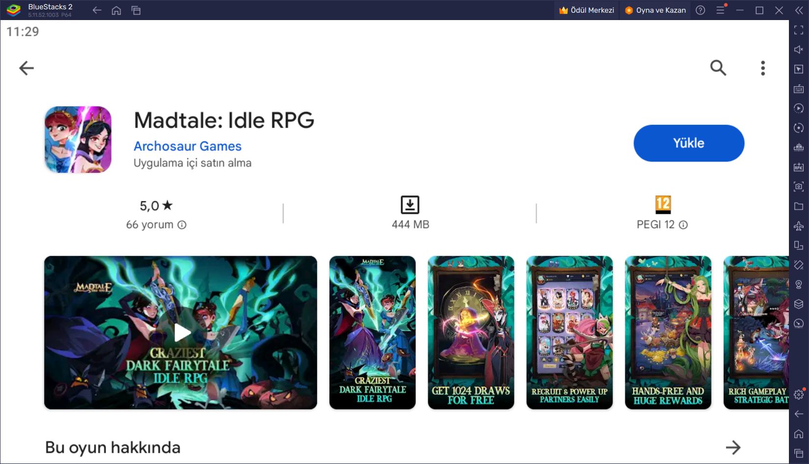 Madtale: Idle RPG, BlueStacks ile Bilgisayarda Nasıl Oynanır?