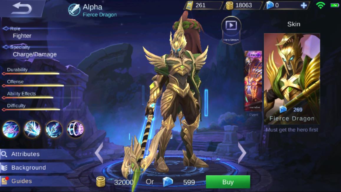 Mobile Legends Alpha