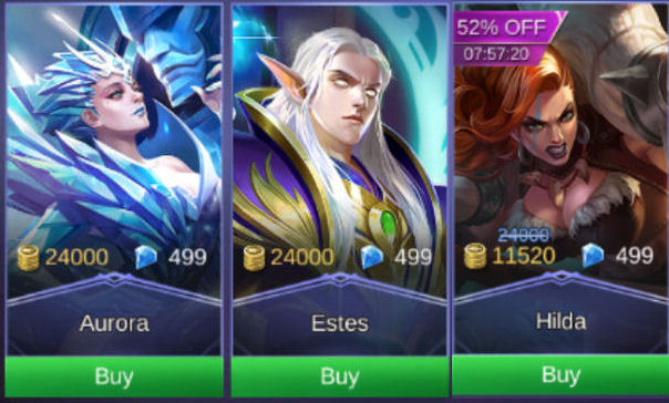 Mobile Legends: Bang Bang Heroes Buying Guide