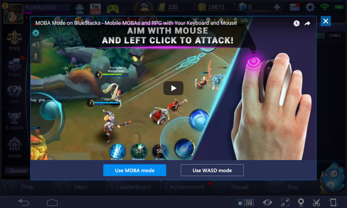 mobile legends pc how to aim skills