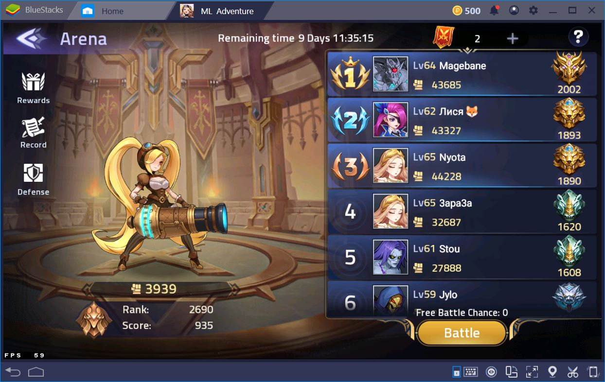 Mobile Legends Adventure Level And Upgrade Your Heroes