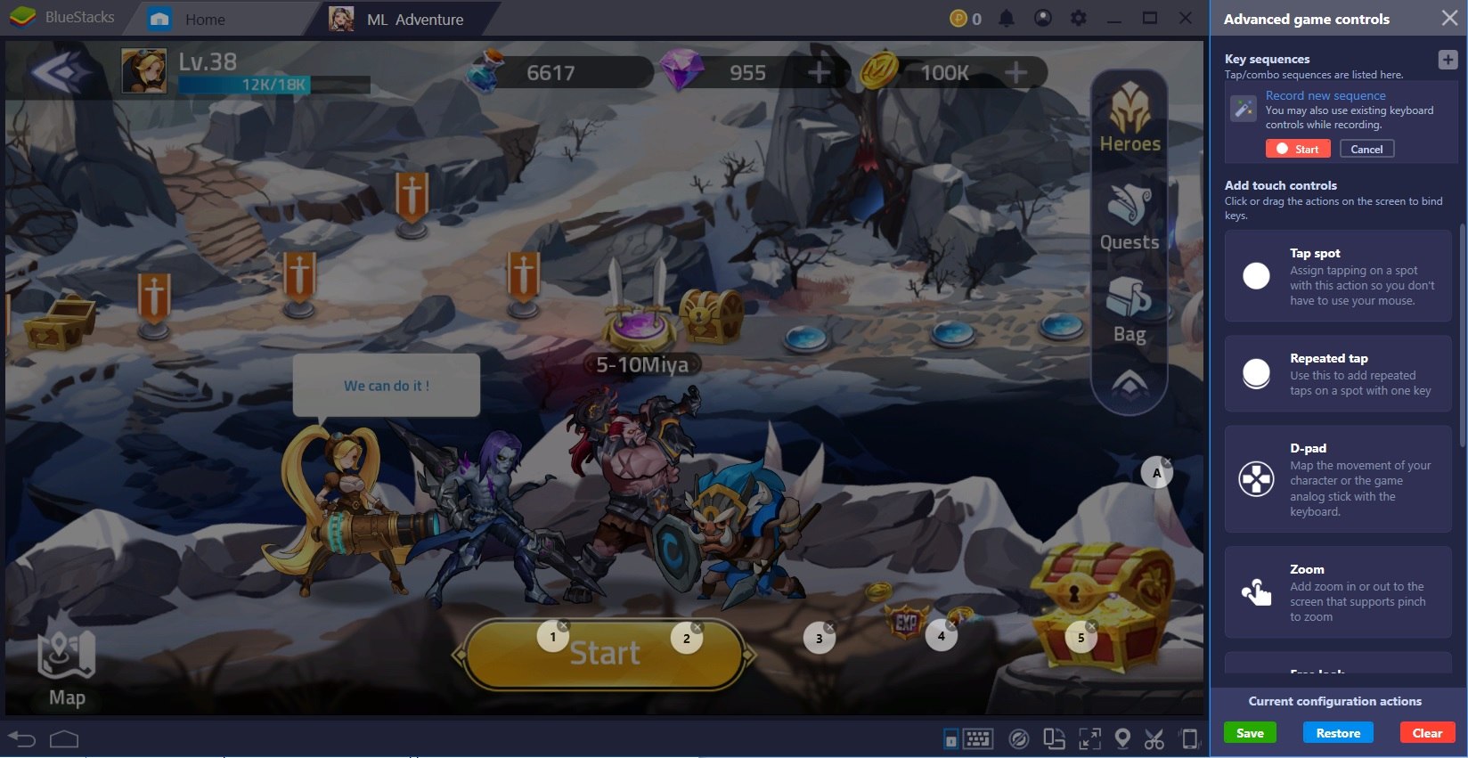 Play Mobile Legends: Adventure on PC with BlueStacks