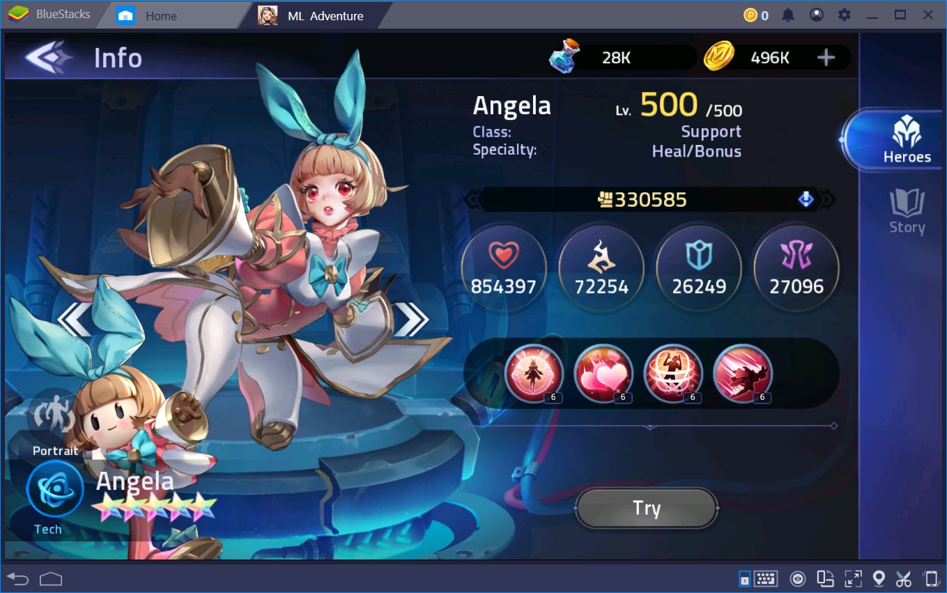 29 Galeri Foto Mobile Legends Adventure Angela Paling Wallpaper Mobile Legend