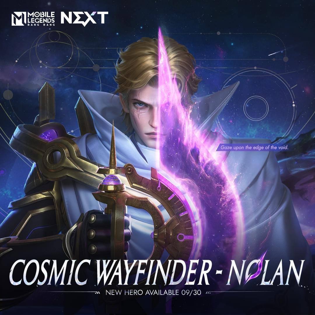 Nolan Mobile Legends , New Hero Nolan Cosmic Wayfinder - Mobile