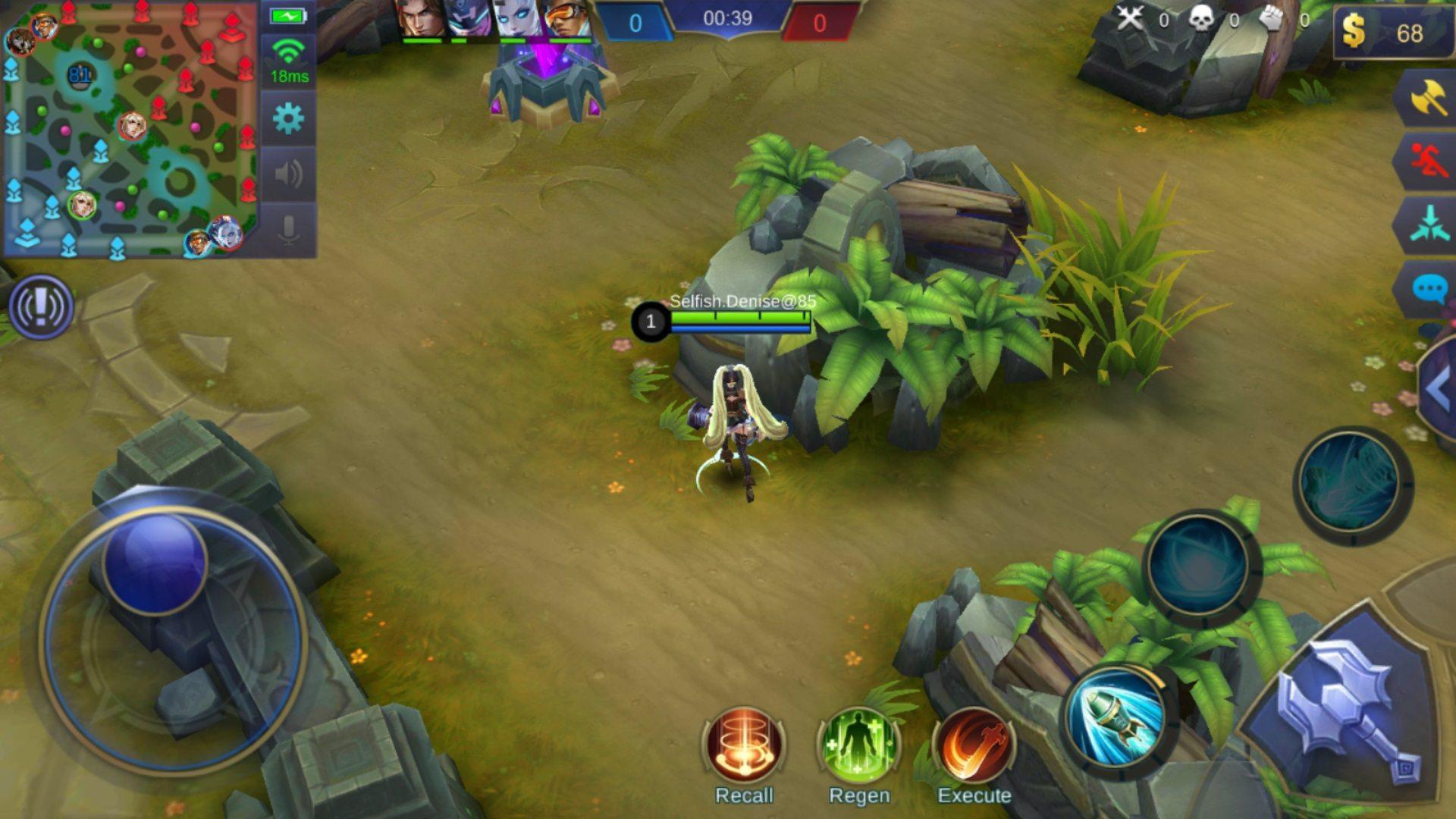 مزايا لعب Mobile Legends: Bang Bang على Bluestacks