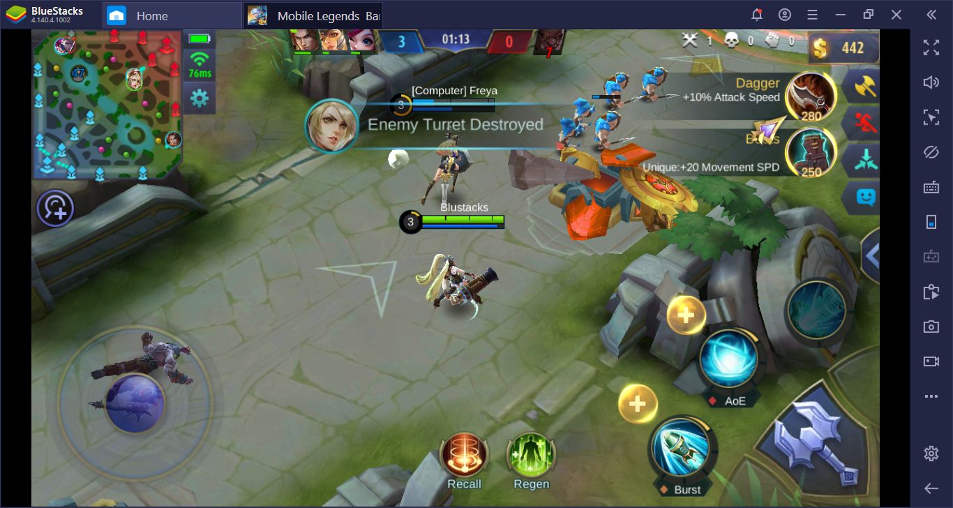 Advantages of Playing Mobile Legends: Bang Bang with Bluestacks