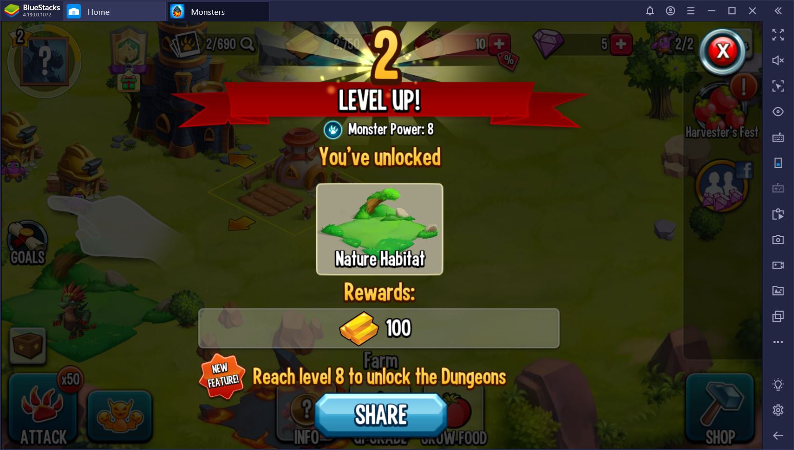 Monster Legends on PC – Gold Farming Guide | BlueStacks