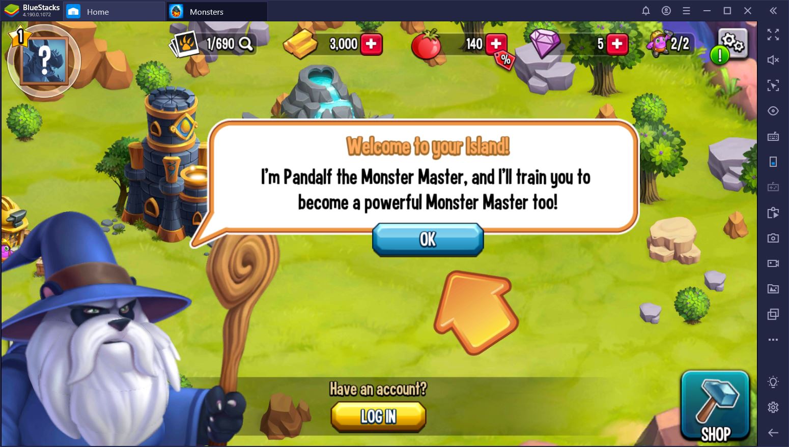 hi guys today i will show you how to get haka on monster legends on pc