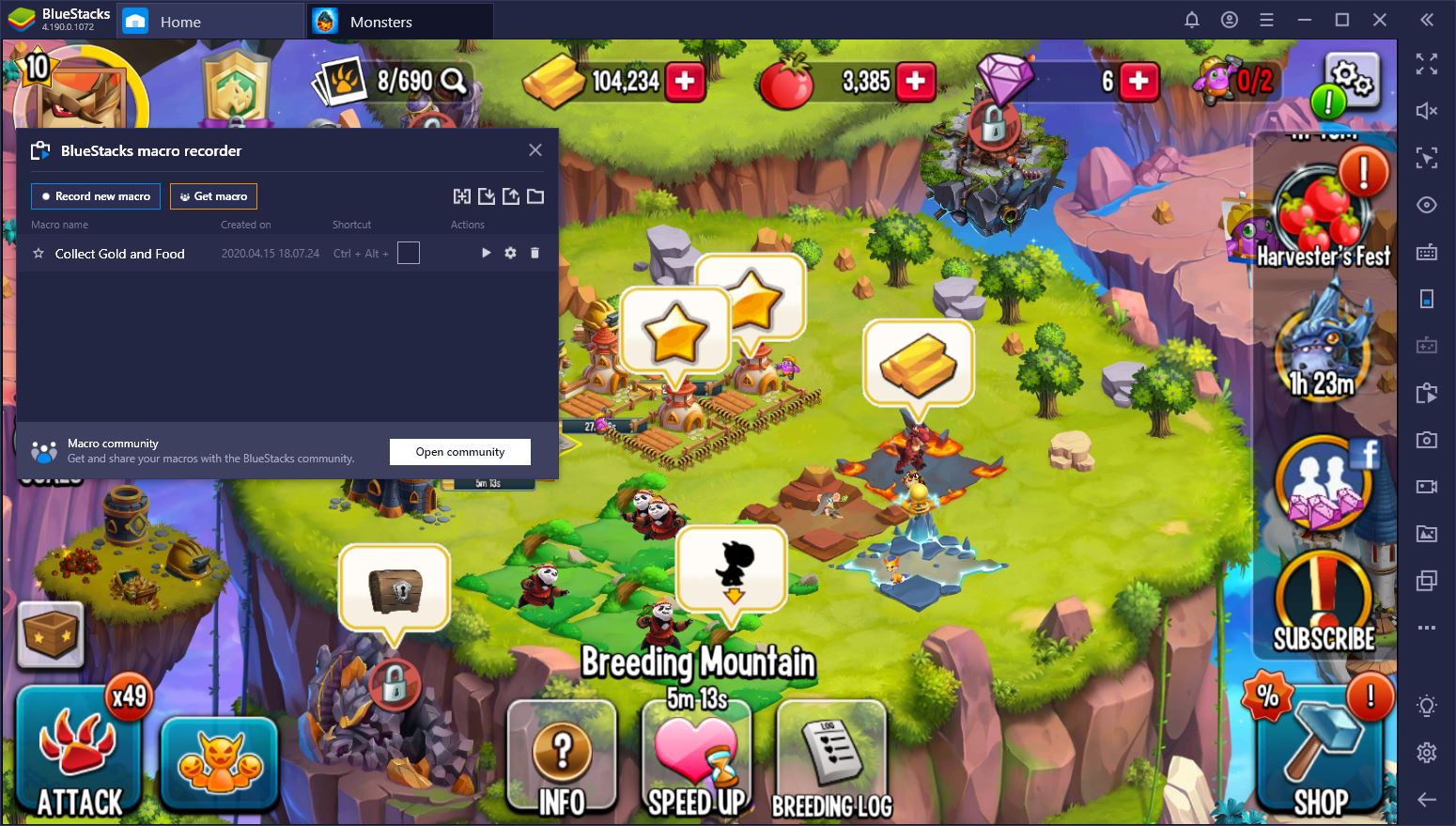 can you play monster legends on pc