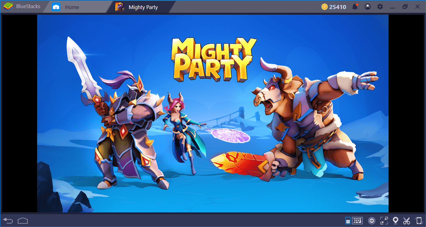 Collect All Heroes In Mighty Party On BlueStacks: The Setup And Installation Guide