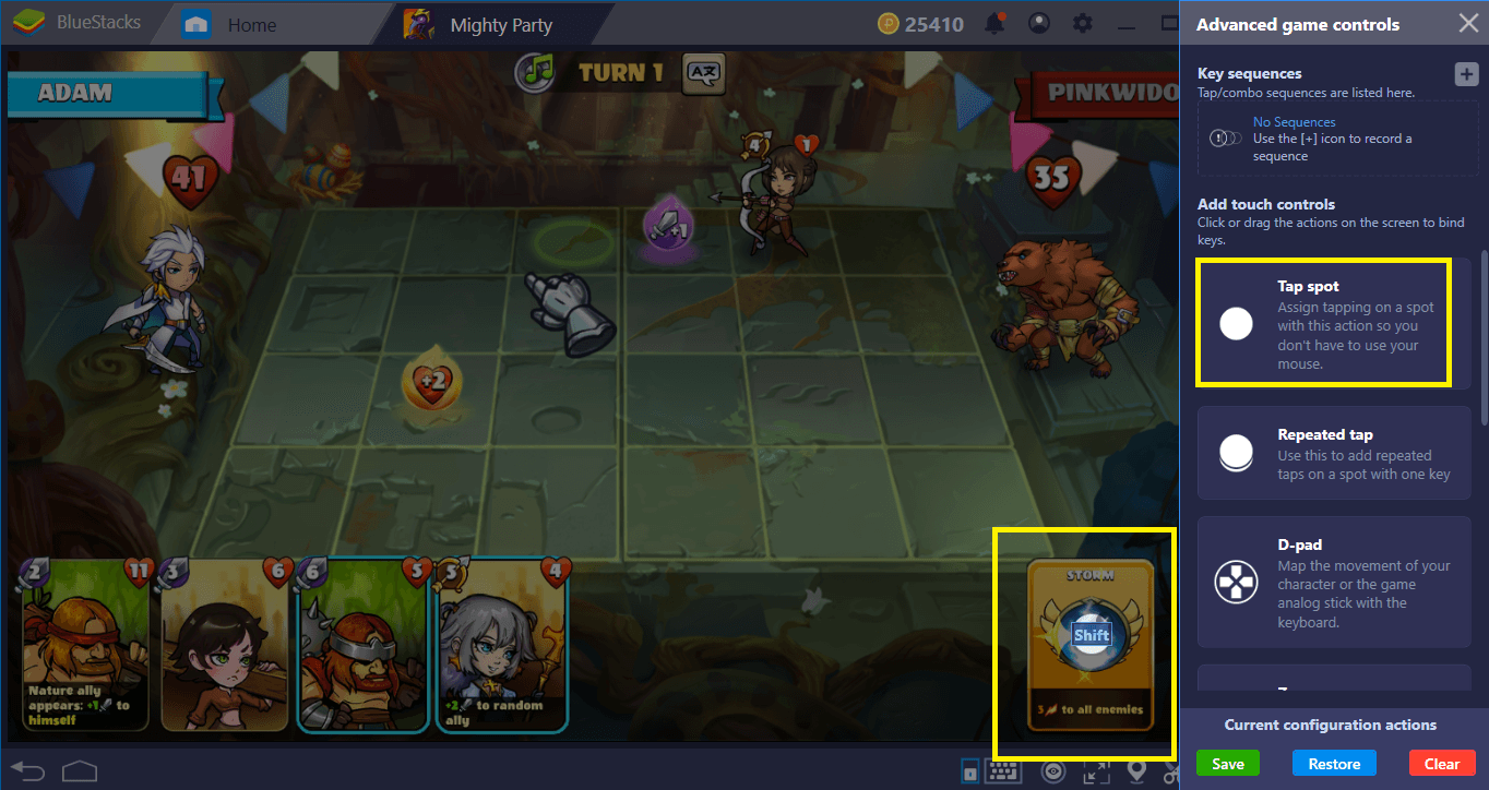 Collect All Heroes In Mighty Party On BlueStacks: The Setup And Installation Guide