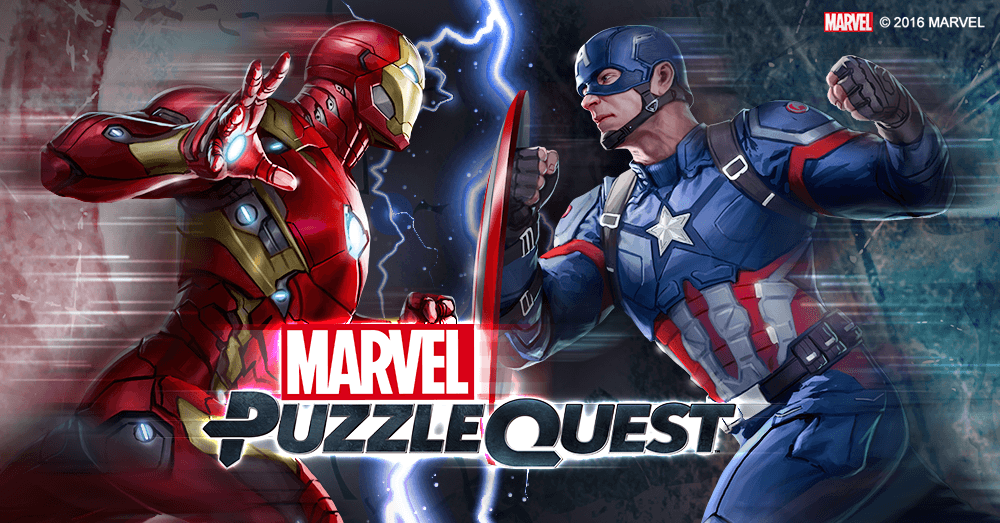 Team Cap or Team Iron Man? Choose side in Marvel Puzzle Quest game ahead of Captain America Civil War movie