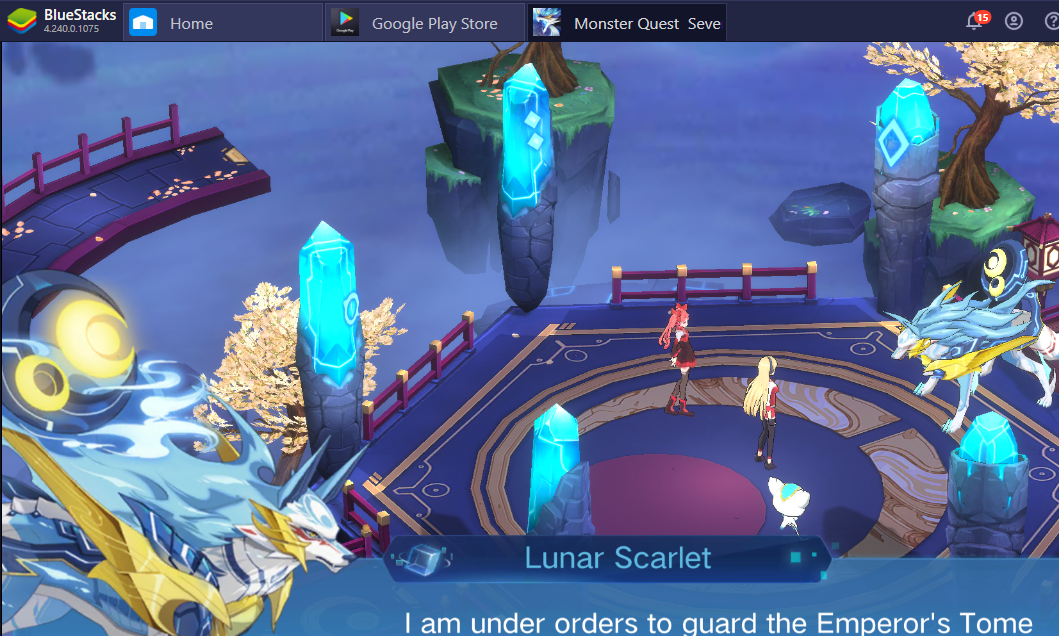 Save Aurora – How to Play Monster Quest: Seven Sins on PC with BlueStacks