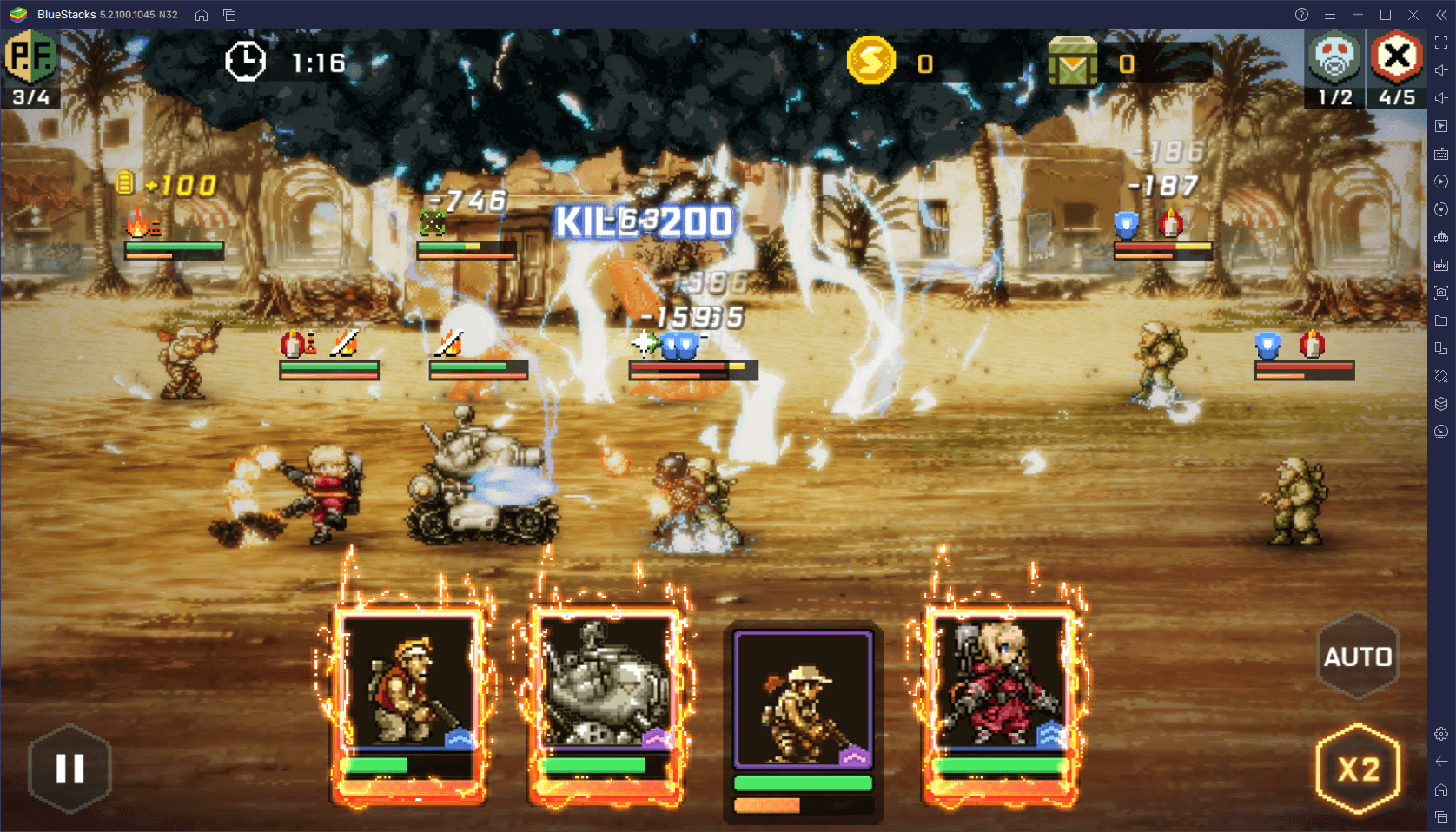 Metal Slug: Commander - Comment Utiliser les Outils de BlueStacks pour Mieux Jouer au Jeu