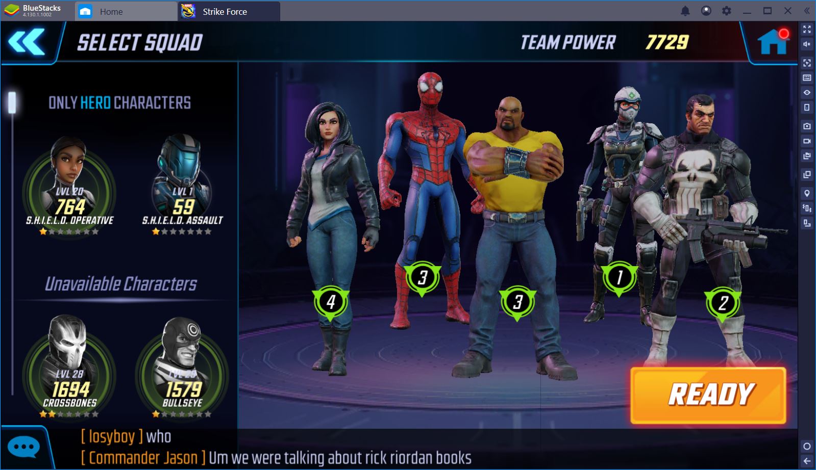 MARVEL Strike Force Gameplay (Bluestacks/Android/iOS) 