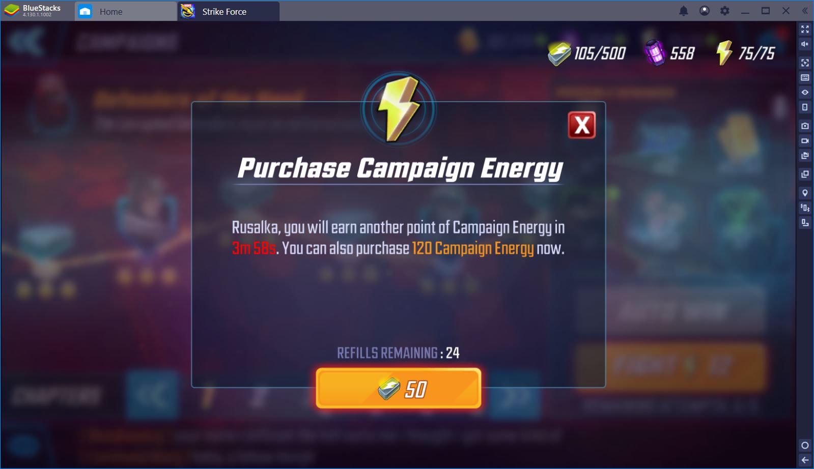 $1 for 2000 Cores - Free Rewards - Website Launch Offers - MARVEL Strike  Force - MSF 