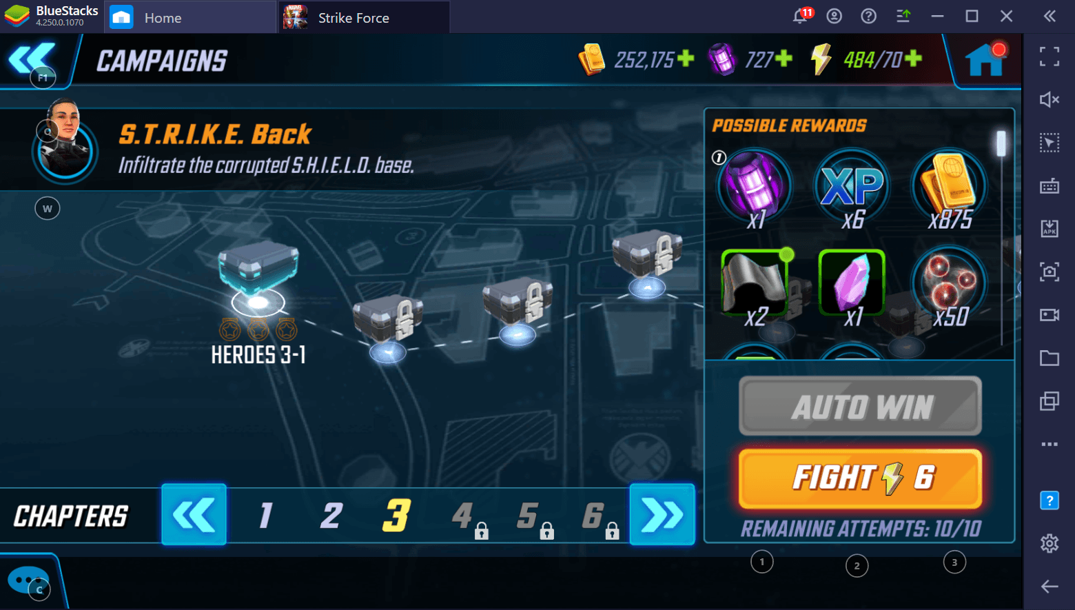 Marvel Strike Force Info Graphics