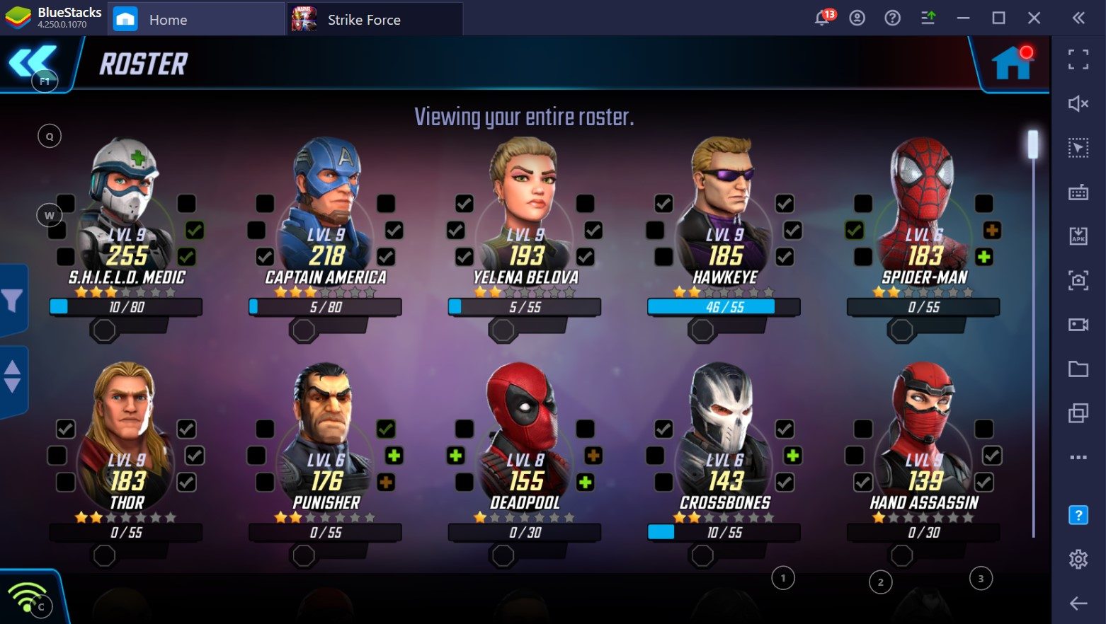 Warriors Assemble: BlueStacks Guide to War Teams in MARVEL Strike Force