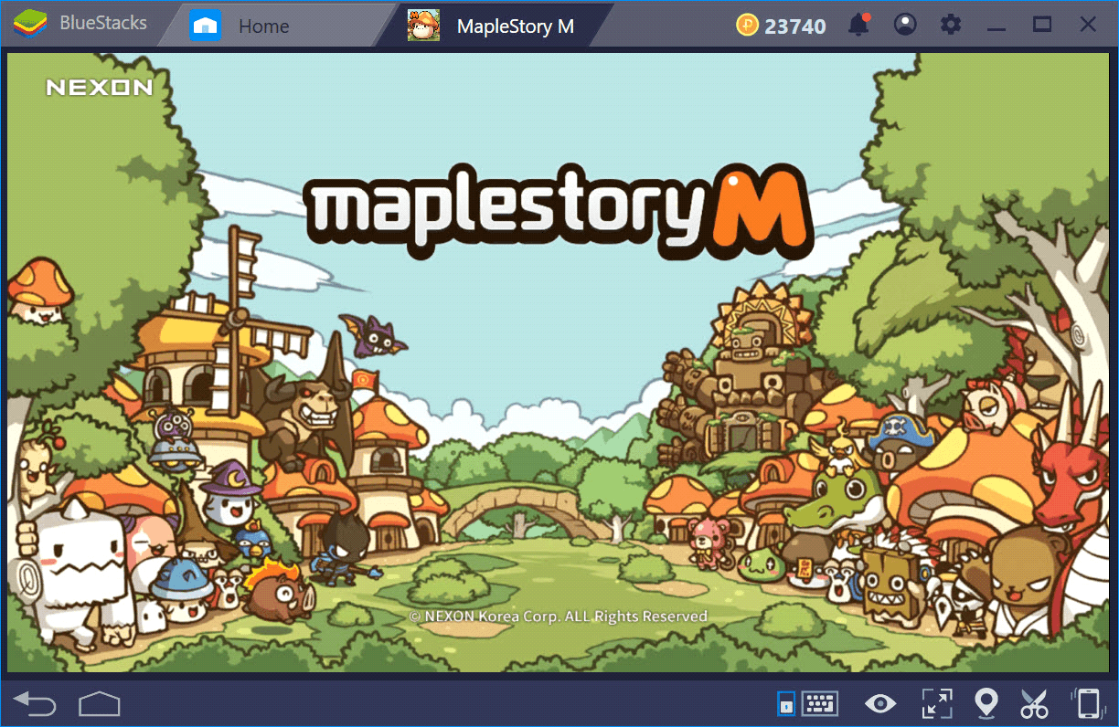 MapleStory M: Faster-than-ever gameplay with the new BlueStacks Combo Key