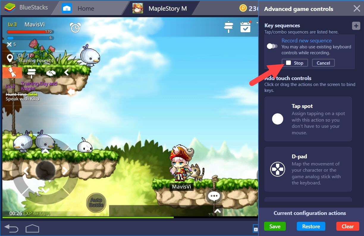 MapleStory M: Faster-than-ever gameplay with the new BlueStacks Combo Key