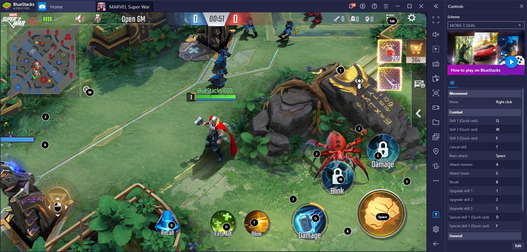 Marvel Super War – Comment jouer sur PC au MOBA de Marvel