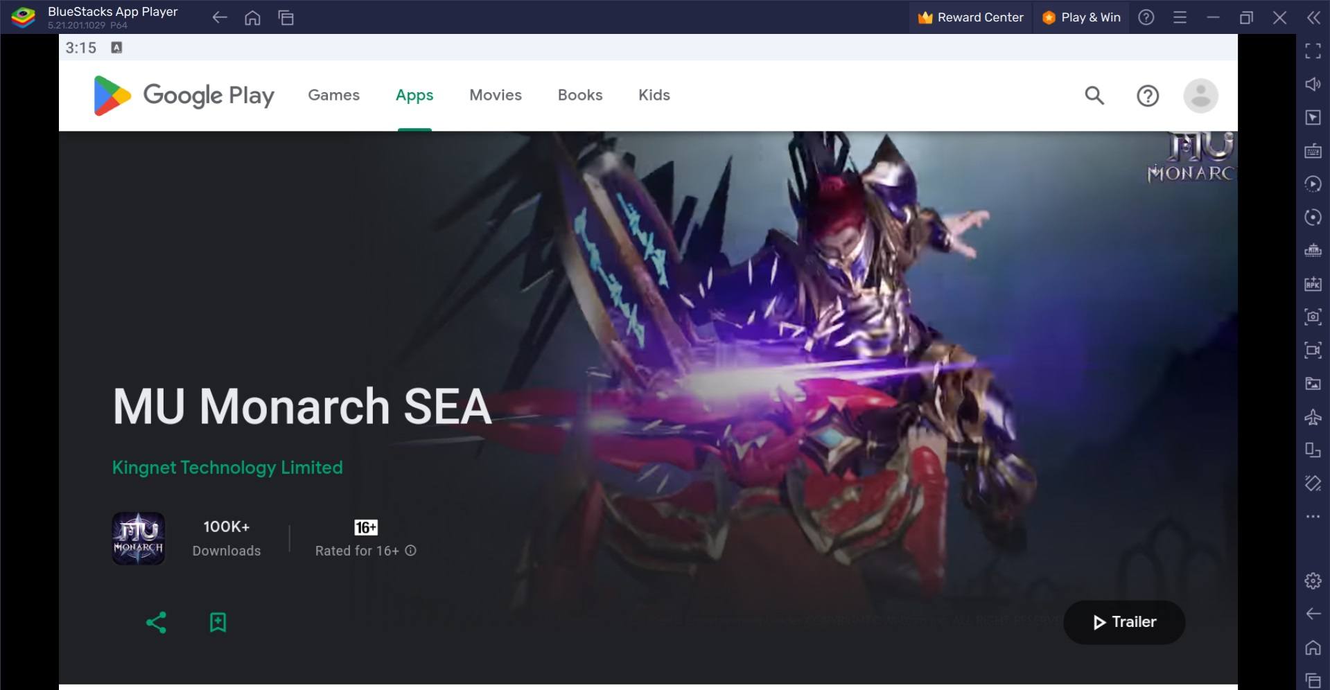 How to Play MU Monarch SEA on PC with BlueStacks