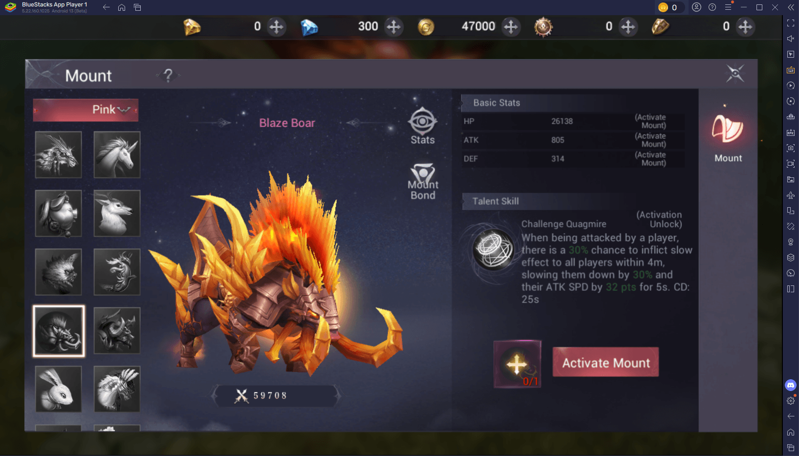 MU Dark Awakening Tier List for the Best Mounts