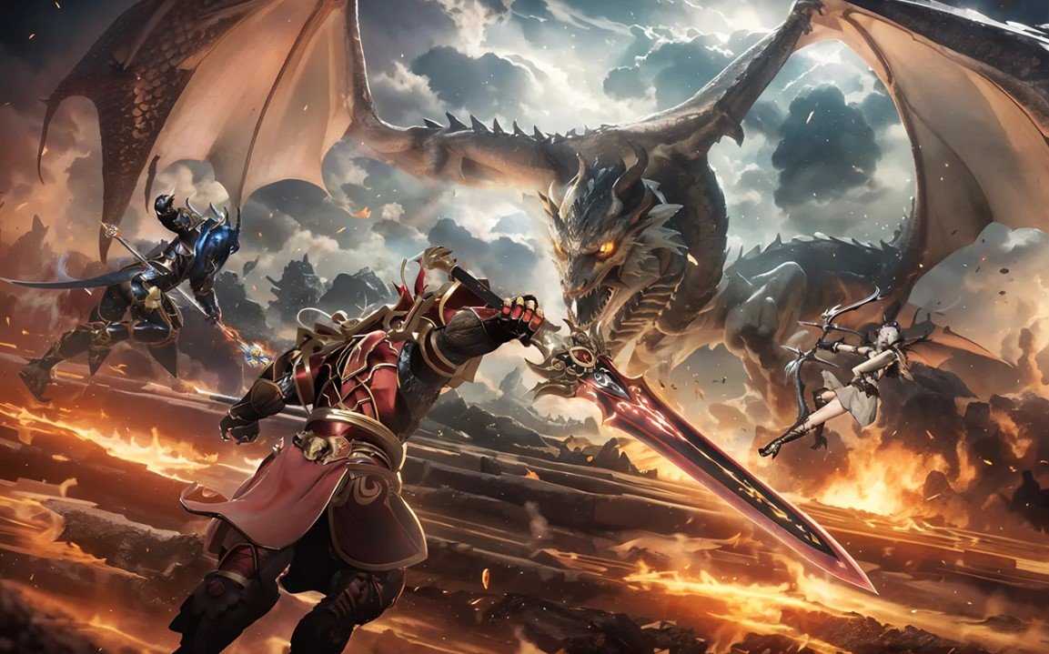 dragon master knight wallpaper