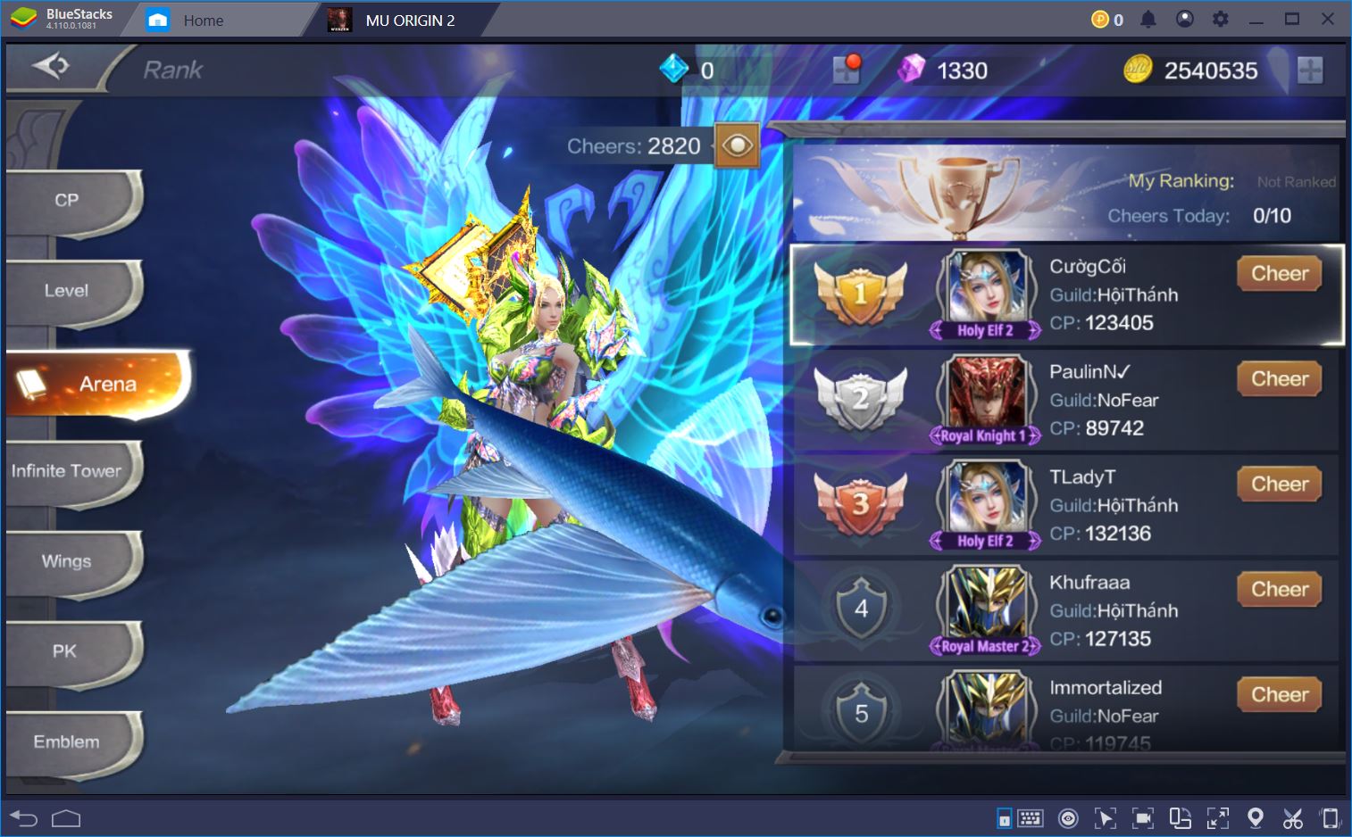 MU Origin 2 - How to Become a Beast in the Arena | BlueStacks