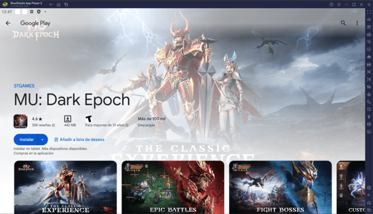 Cómo jugar a MU: Dark Epoch en PC con BlueStacks