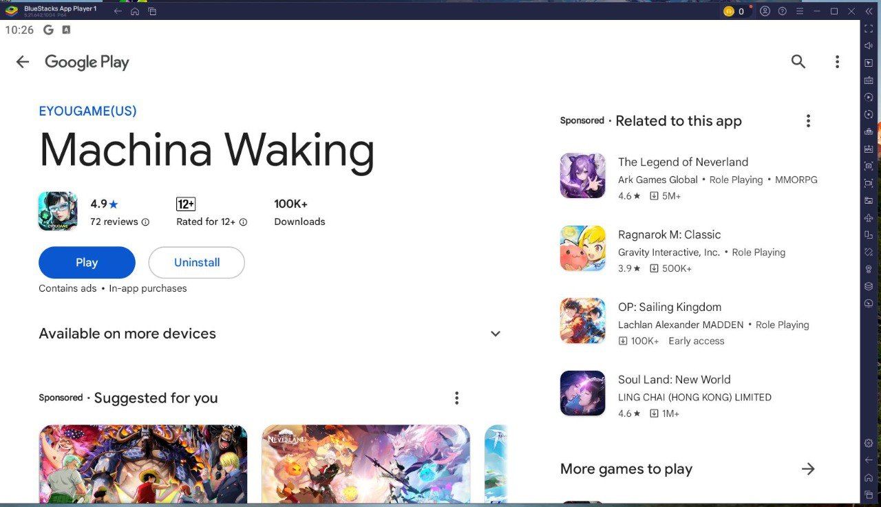 Cara Main Machina Waking di PC atau Laptop