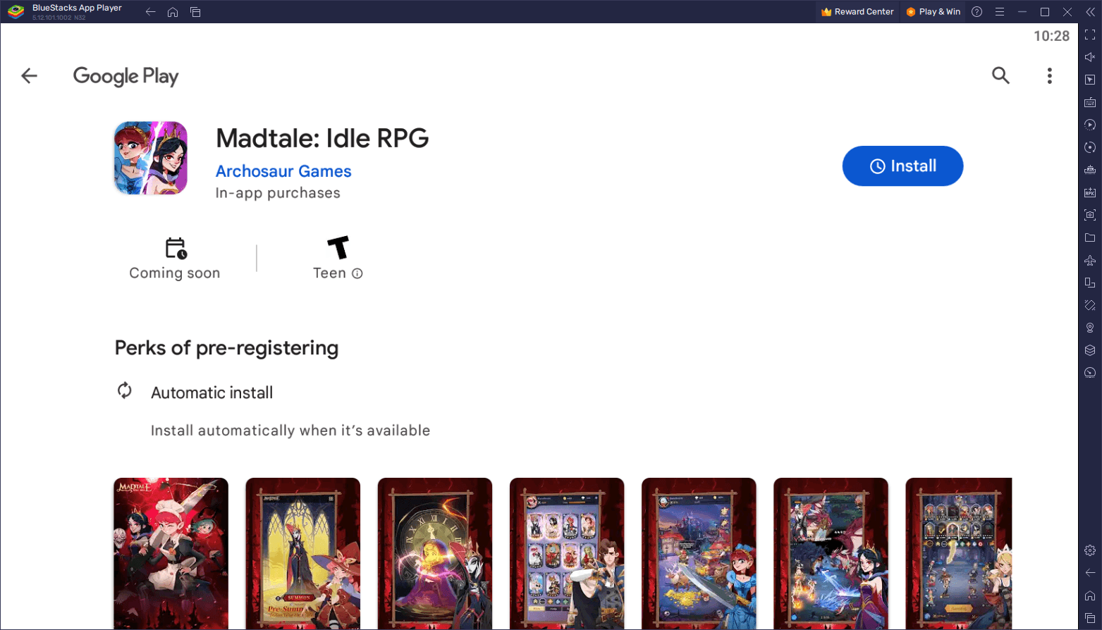 معاينة Madtale: Idle RPG - انطلق في مغامرة قصة خيالية مظلمة على الكمبيوتر باستخدام BlueStacks!