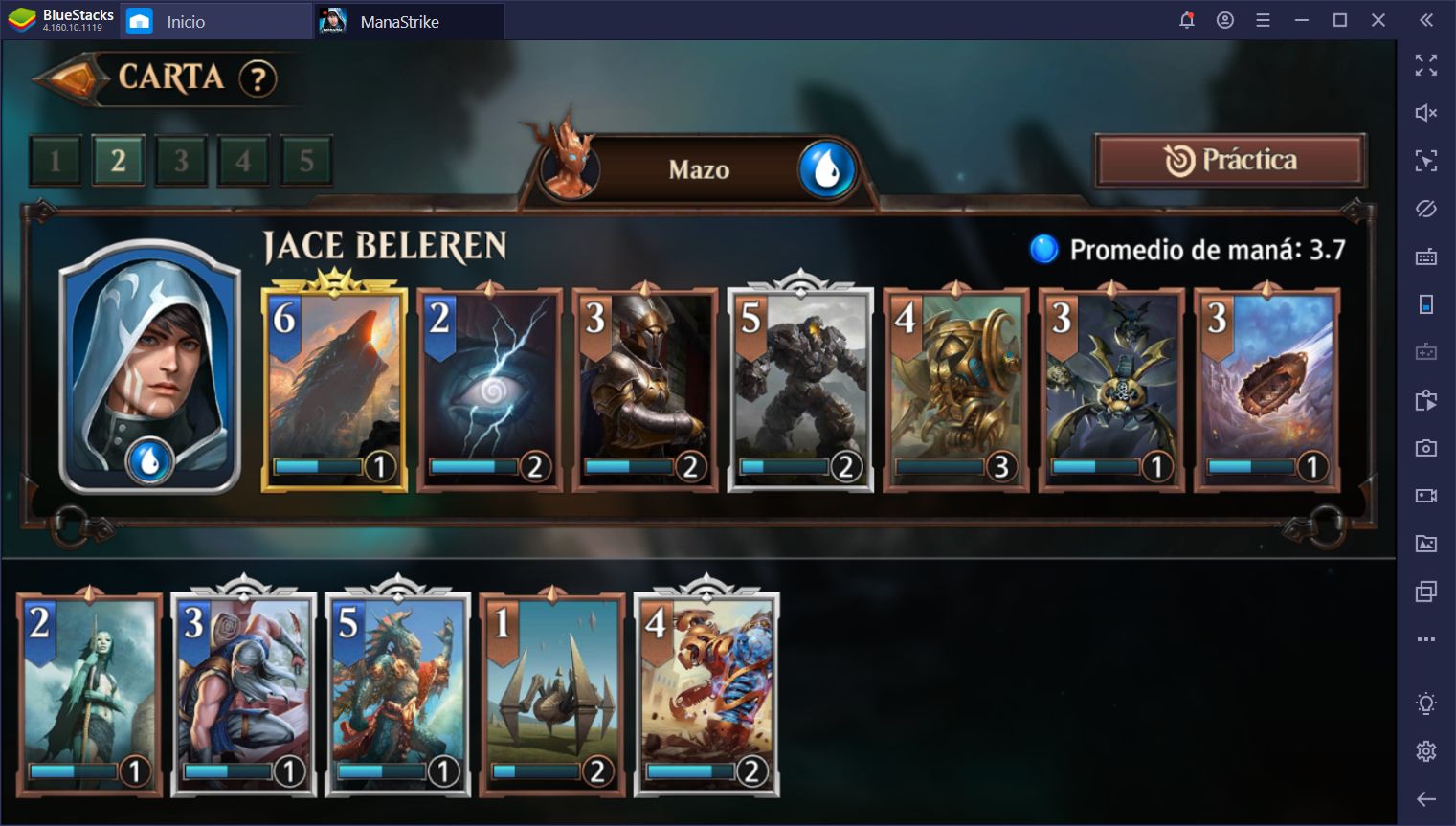 Cómo Usar BlueStacks Para Ganar en Magic: ManaStrike