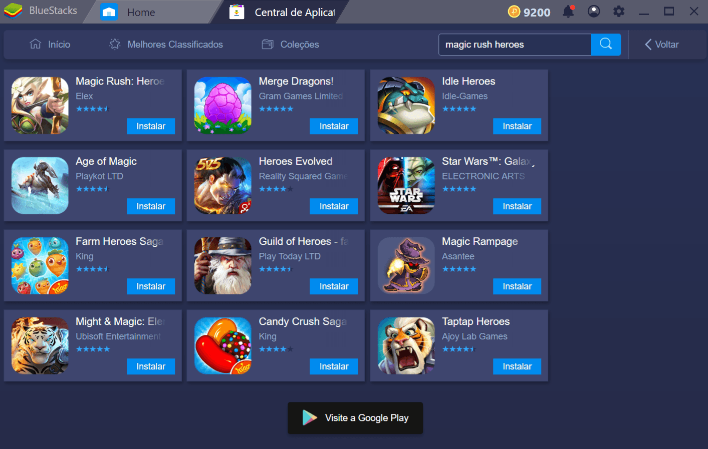 Como instalar e configurar Magic Rush Heroes com BlueStacks