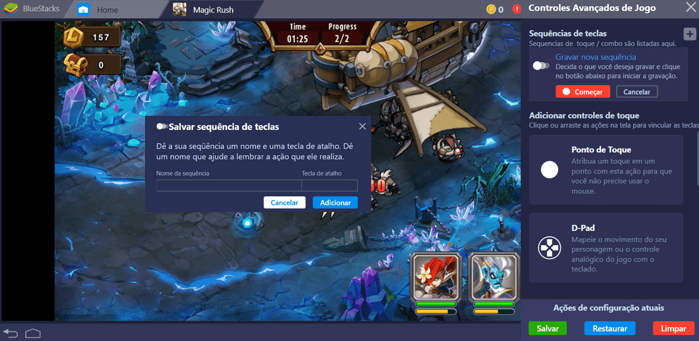 Como instalar e configurar Magic Rush Heroes com BlueStacks