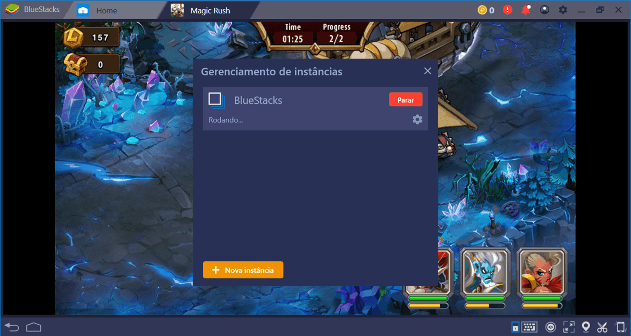 Como instalar e configurar Magic Rush Heroes com BlueStacks