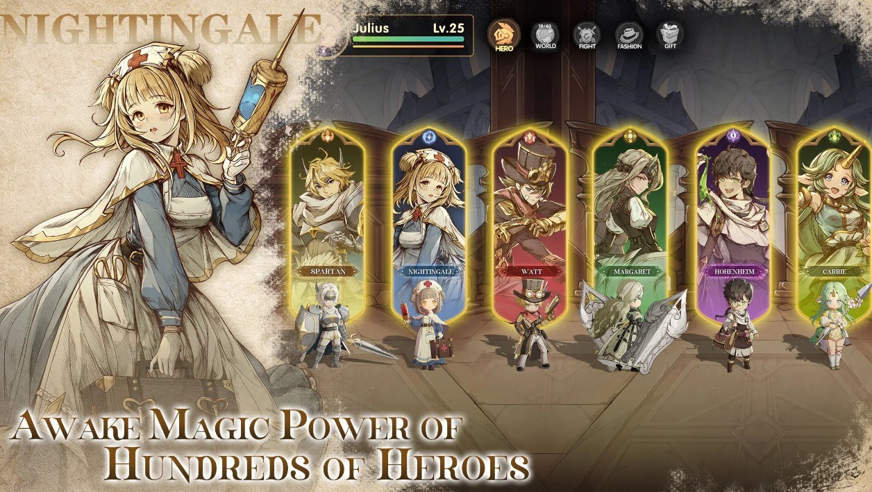 Wie man Magic Chronicle: Isekai RPG auf PC mit BlueStacks spielt