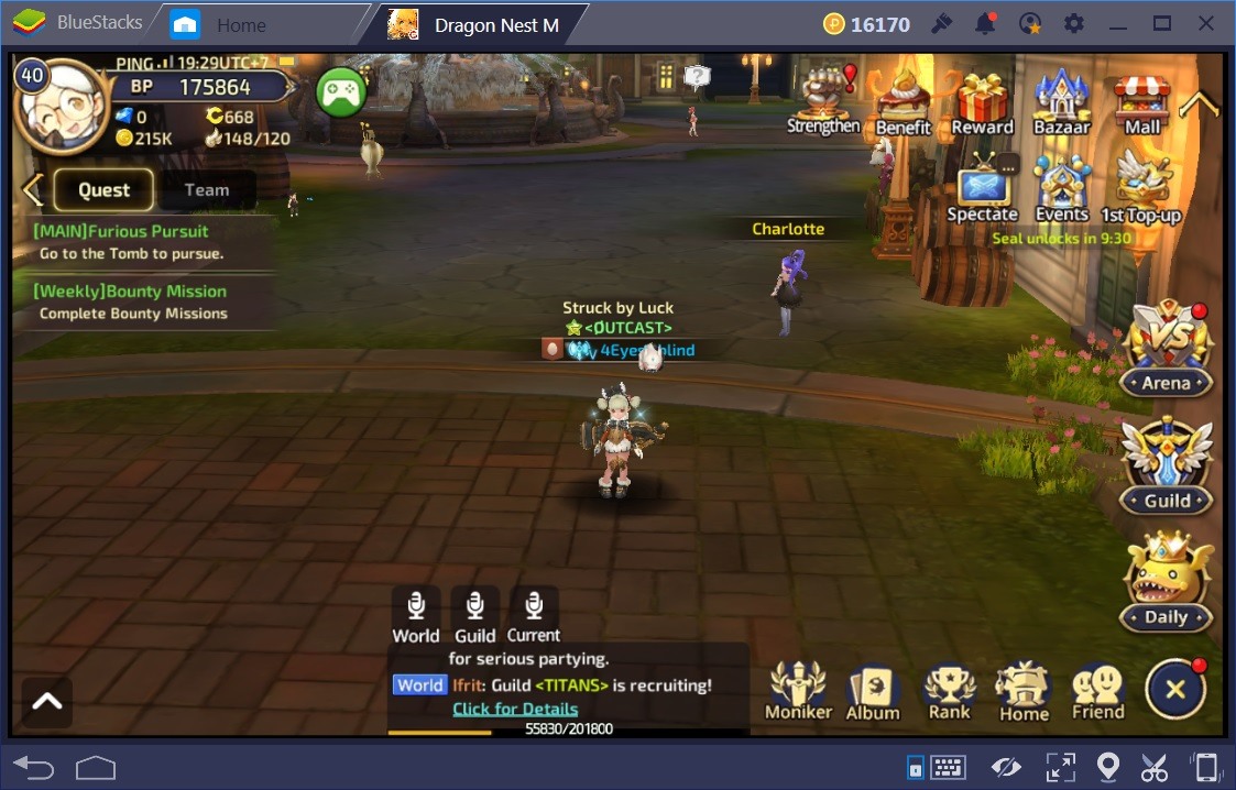 Dragon Nest M Start and Leveling Guide