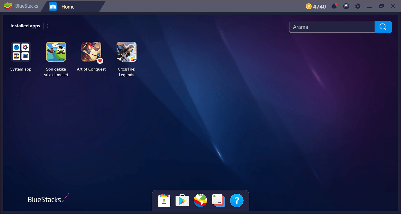 Bluestacks android emulator app