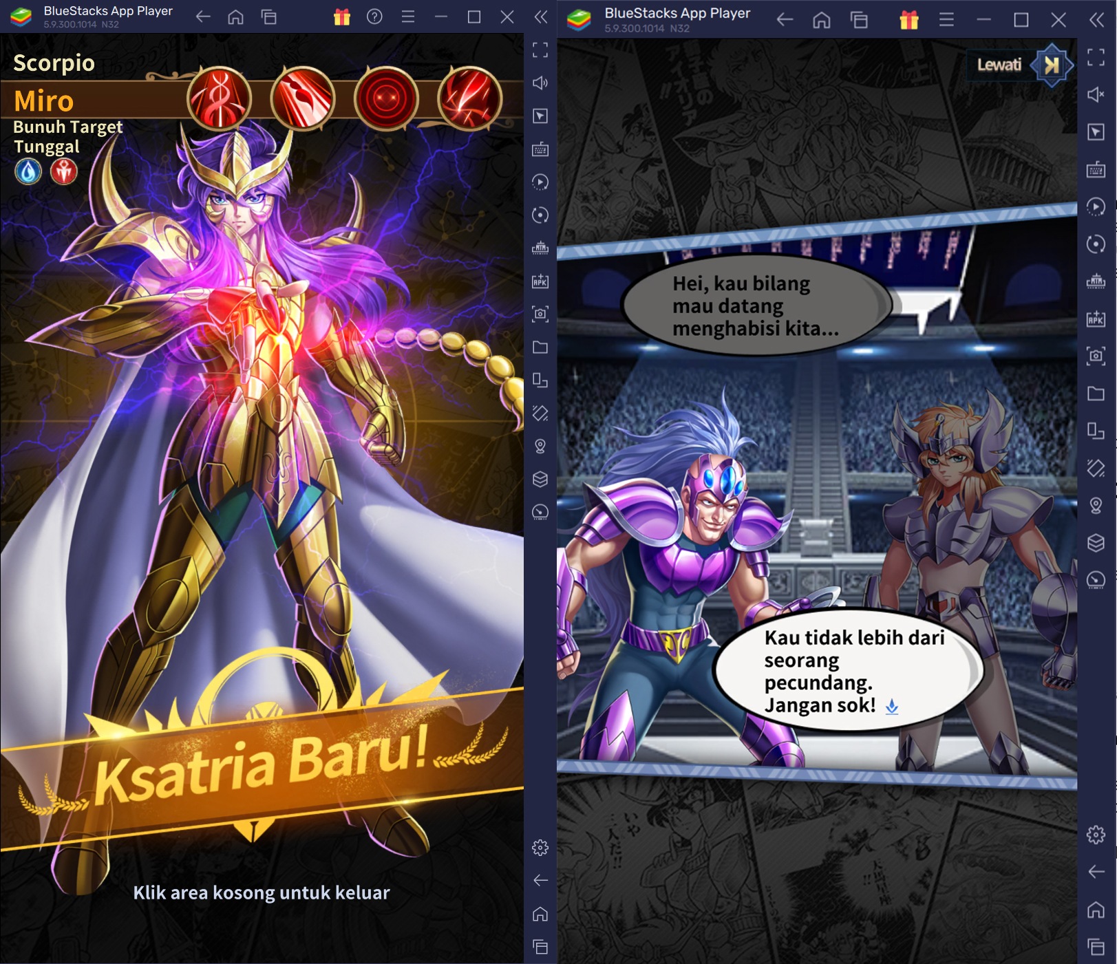 Saint Seiya: Legend of Justice - Game Idle RPG Klasik Yang Bisa Kamu Mainkan Di PC Via BlueStacks!