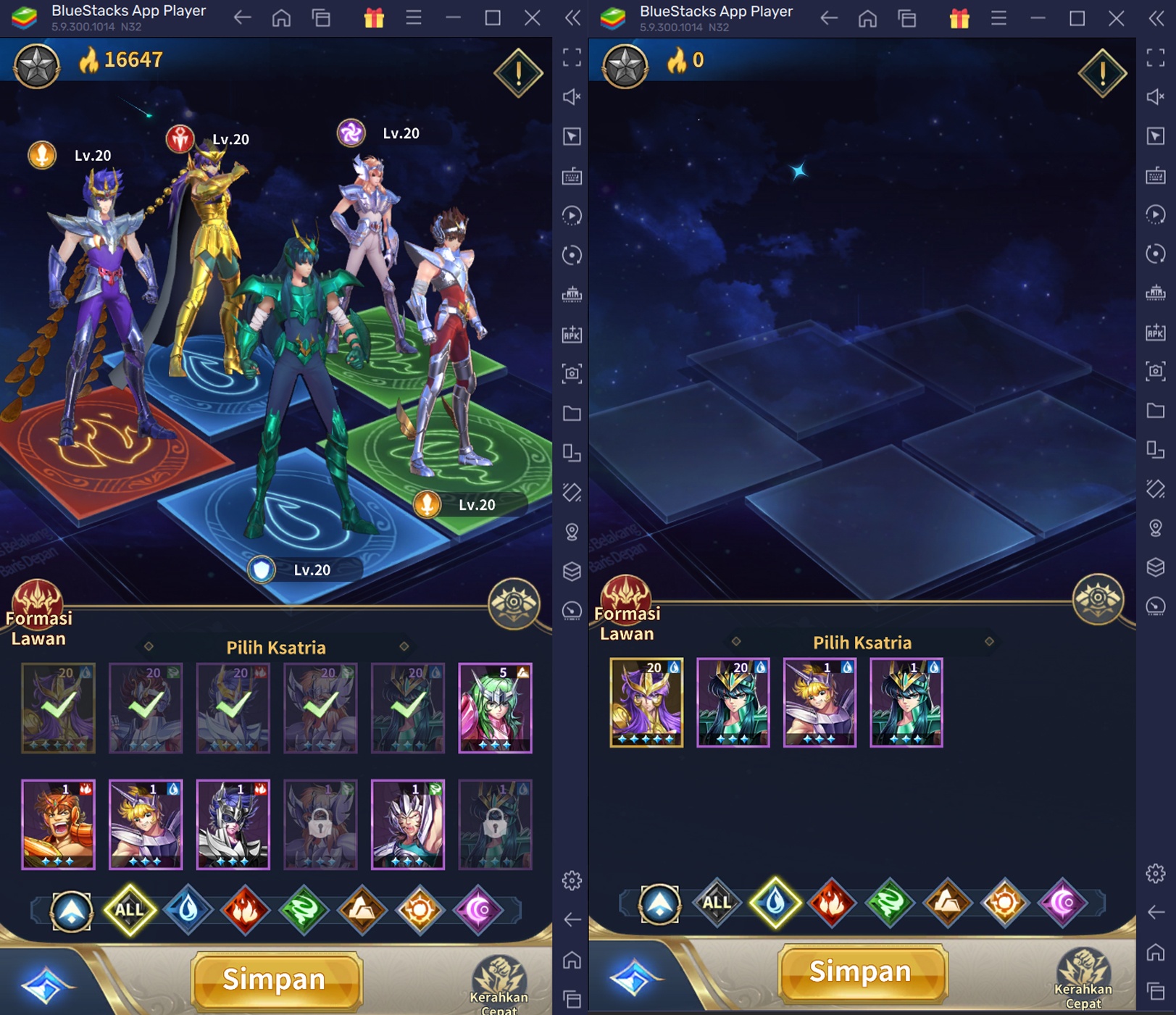 Saint Seiya: Legend of Justice - Game Idle RPG Klasik Yang Bisa Kamu Mainkan Di PC Via BlueStacks!