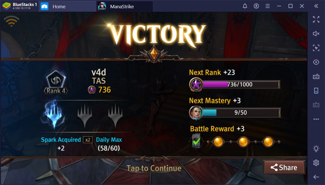 How to Rank Up Fast in Magic: ManaStrike on PC