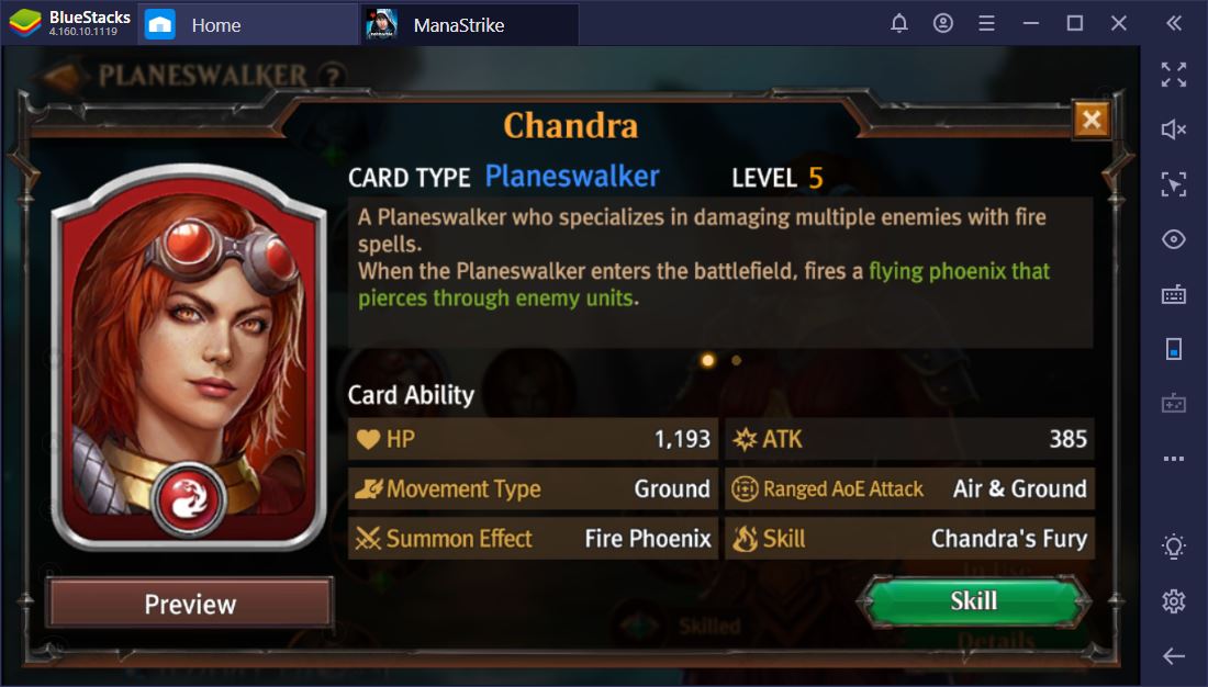 Magic: ManaStrike on PC – In-depth Guide to Chandra Nalaar