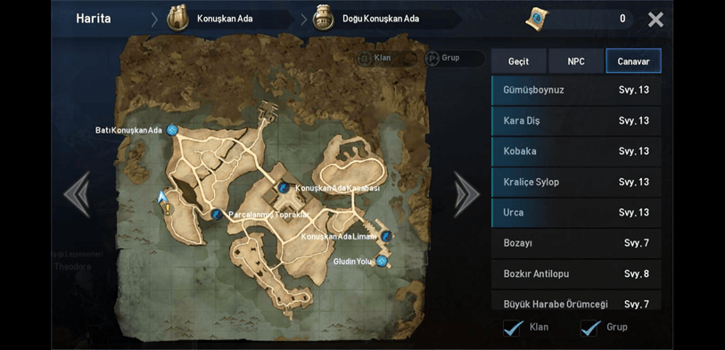 Lineage 2 Map Tr