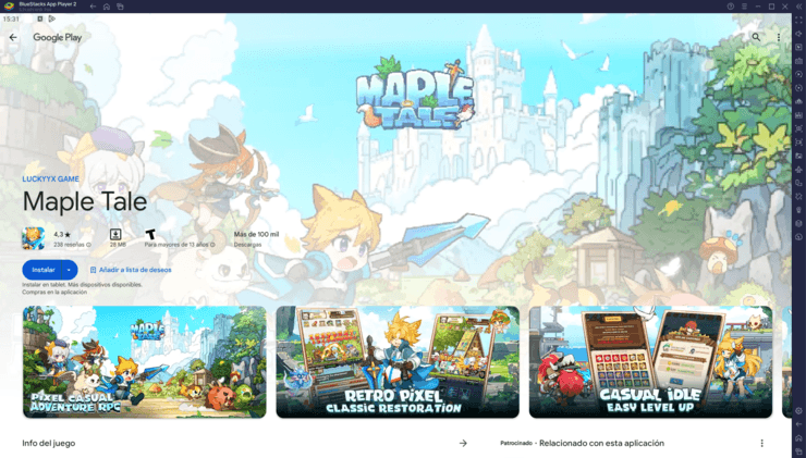 Cómo jugar a Maple Tale en PC con BlueStacks