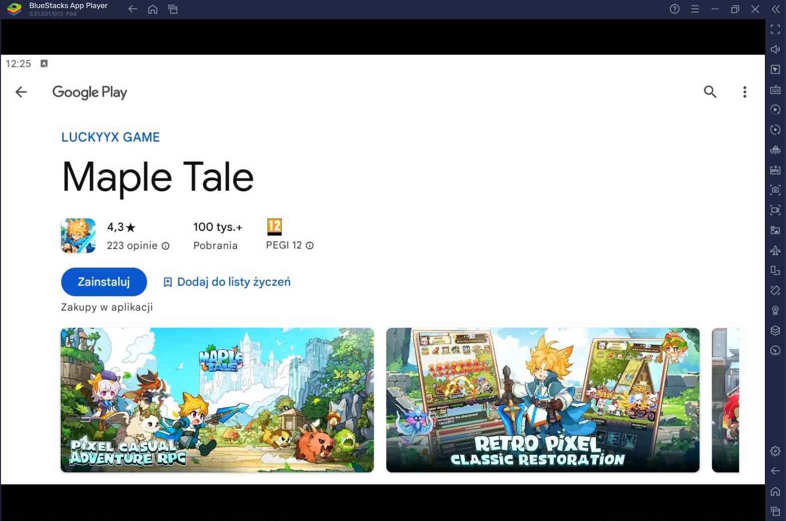 Jak zagrać w Maple Tale na PC z BlueStacks