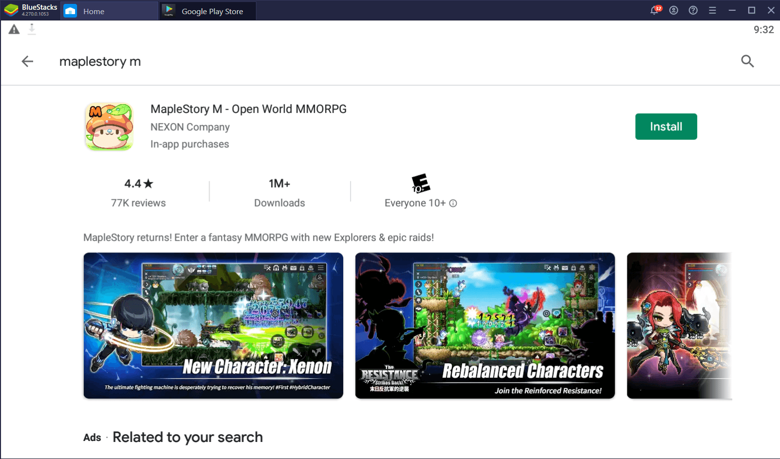 nox app player for mac maplestory m