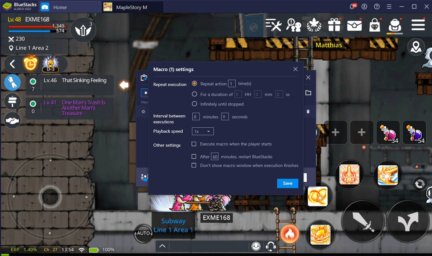 MapleStory M - Tips and Tricks, Scripts, Presets, and Much More